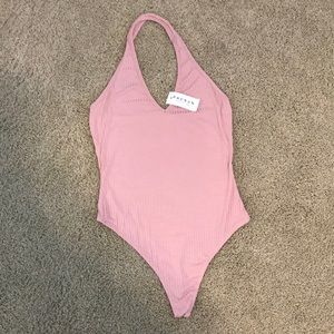 Me to We Halter Bodysuit